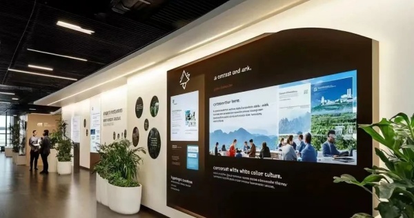 形象墻成為傳遞企業(yè)魅力的超級媒介！