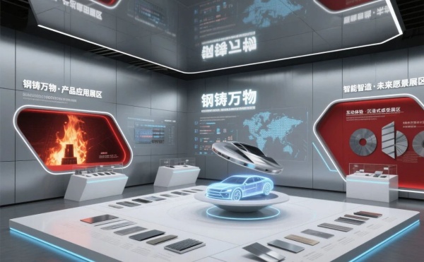 被千度鋼流燙到心跳，鋼鐵企業(yè)科技展廳也太酷了吧？