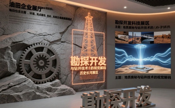 石油會(huì)“開口說(shuō)話”？這座油田文化展廳讓巖芯數(shù)據(jù)活了！